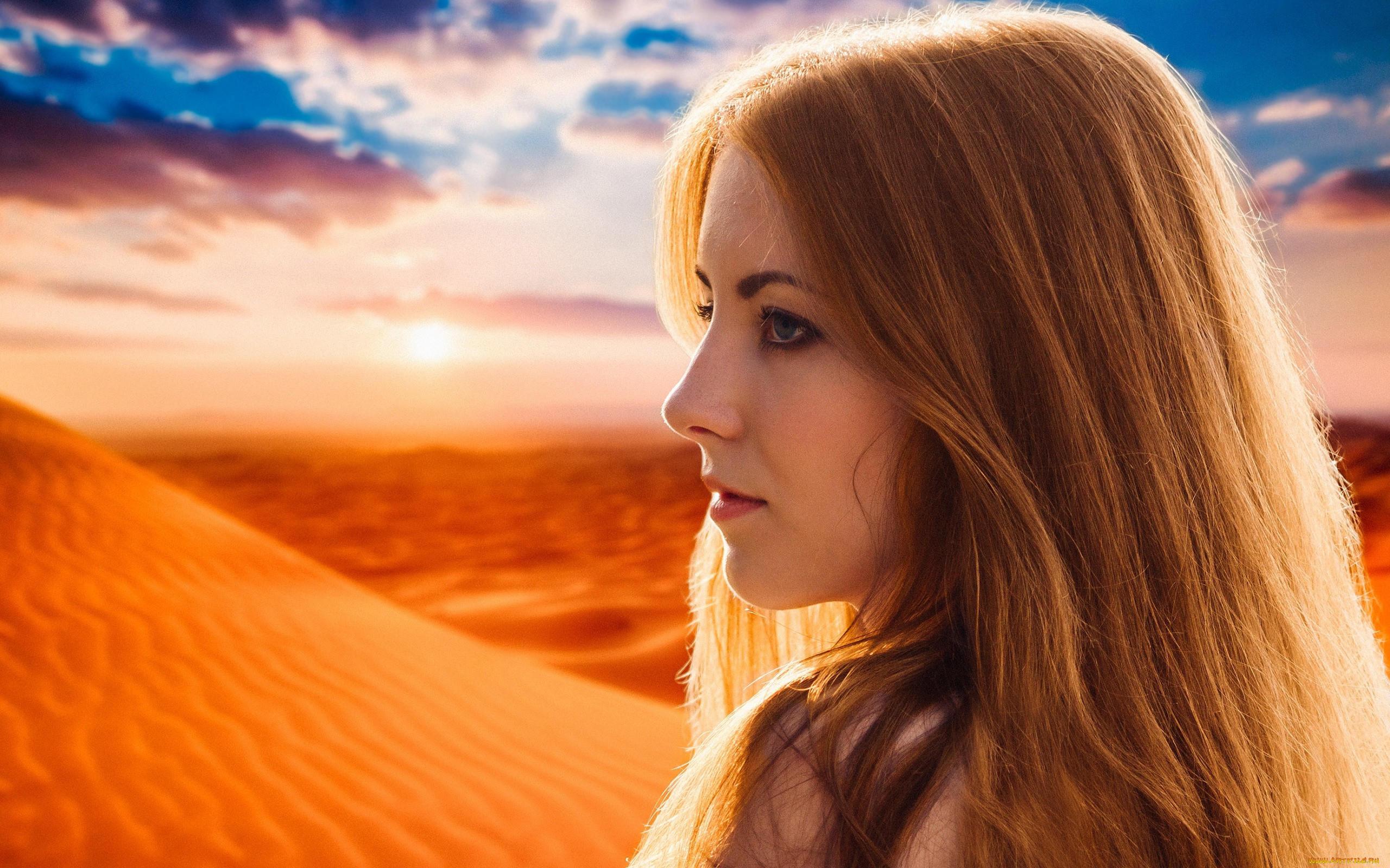, -unsort , ,  , posing, female, dune, bright, cute, wind, look, mood, pretty, sun, model, young, nature, desert, fantasy, summer, girl, light, outdoors, dream, epic, sight, portrait